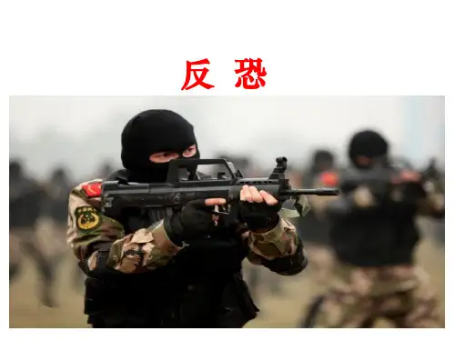 企业反恐培训课件