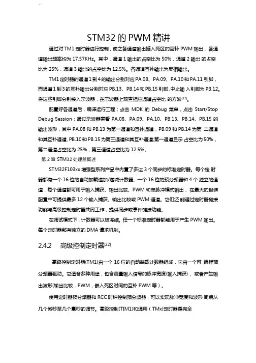 STM32的PWM精讲