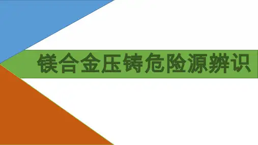 镁合金压铸危险源辨识