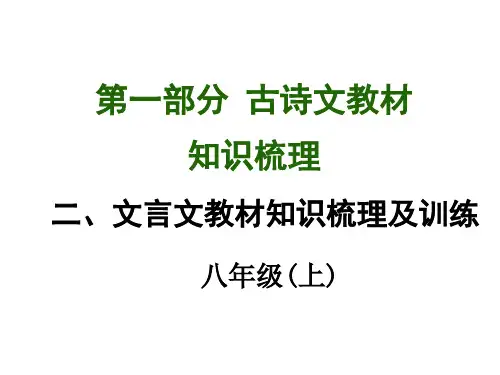 中考语文文言文教材知识梳理：记承天寺夜游完美版