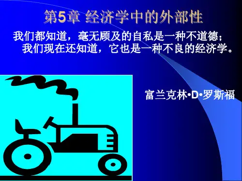 经济学中的外部性