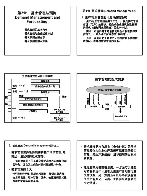 2需求管理与预测