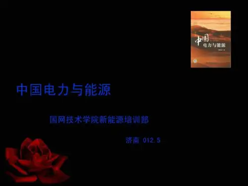 《中国电力与能源》PPT课件