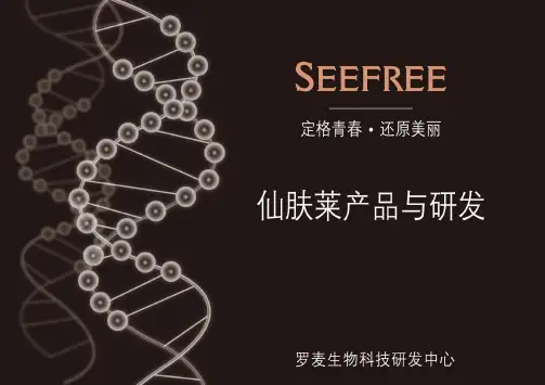 仙肤莱产品与研发(20160802重庆)