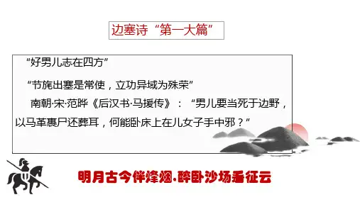 古诗词诵读《燕歌行(并序)》-2023-2024学年高二语文同步课件精选(统编版选择性必修中册)