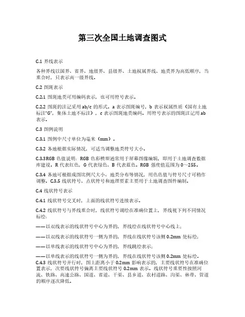 第三次全国土地调查图式