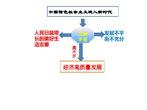 3.2推动高质量发展 课件高中政治统编版必修二经济与社会