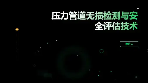 压力管道无损检测与安全评估技术