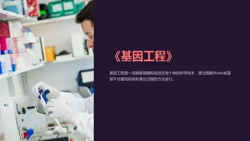 《生物技术课件-基因工程》