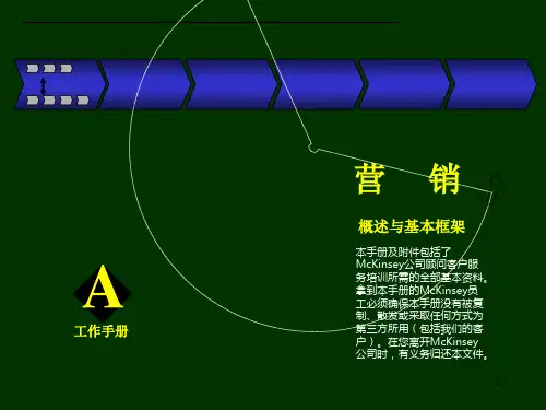 重点推荐：某咨询营销咨询手册