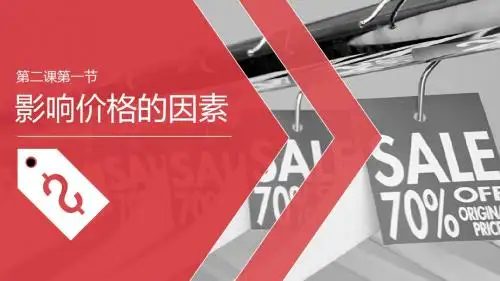 影响价格的因素