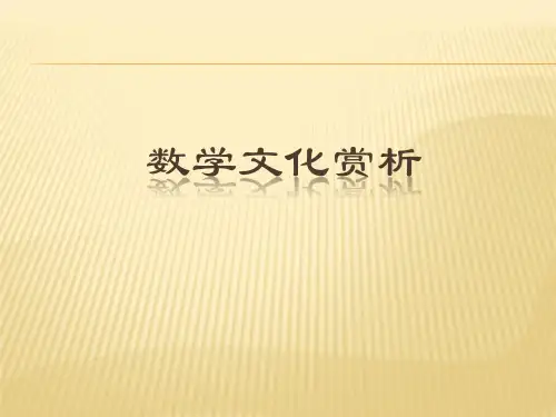 数学文化赏析