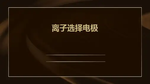 《离子选择电极》课件