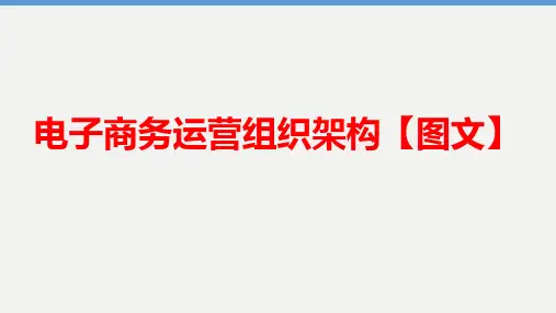 电子商务运营组织架构教学课件