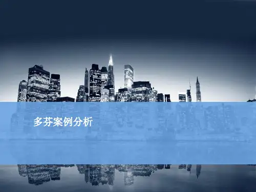多芬案例分析(完整版)