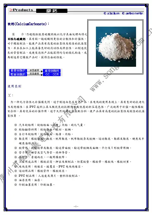 制浆造纸各种无机物介绍