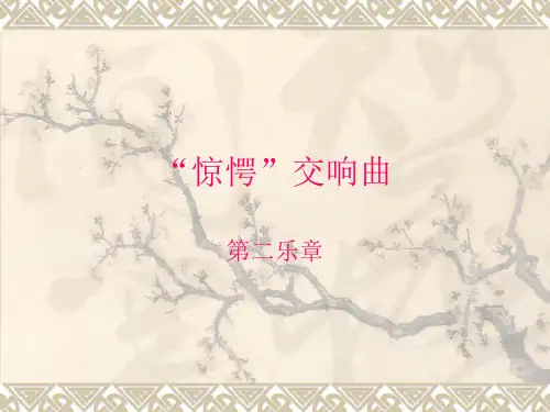 “惊愕”交响曲