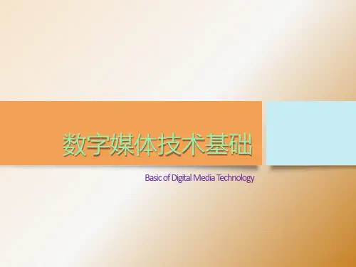 数字媒体技术基础