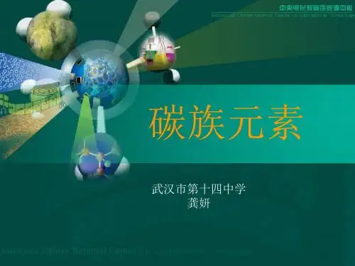 人教版化学碳族元素课件PPT
