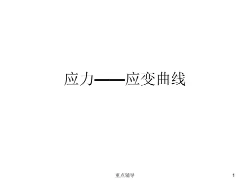 应力-应变曲线(重要知识)