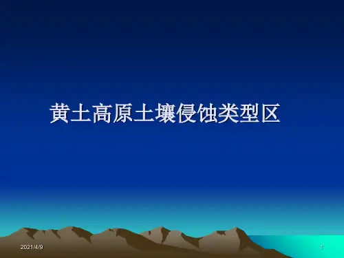 黄土高原土壤侵蚀类型区