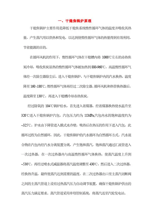 干熄焦锅炉的基本知识31页
