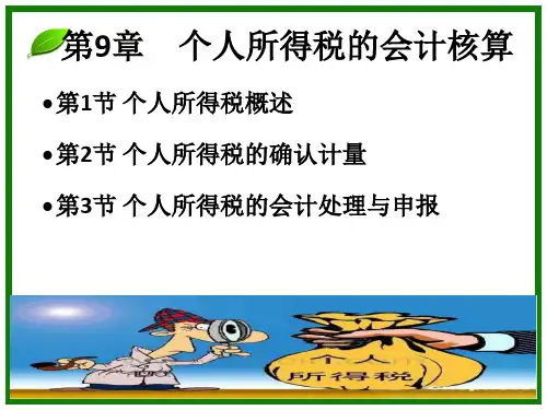 个人所得税会计ppt