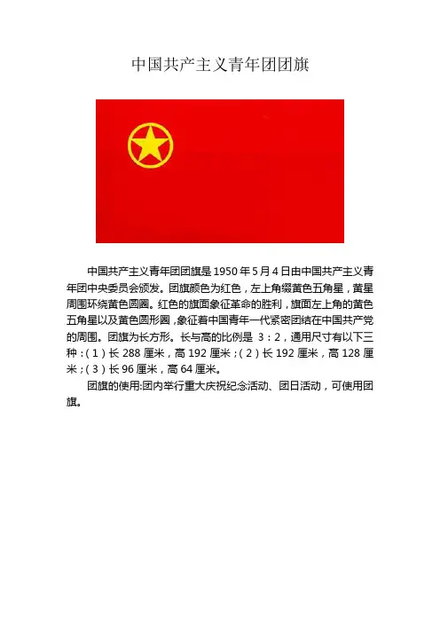 中国共产主义青年团团旗