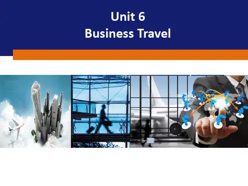 剑桥商务英语课件Business Travel