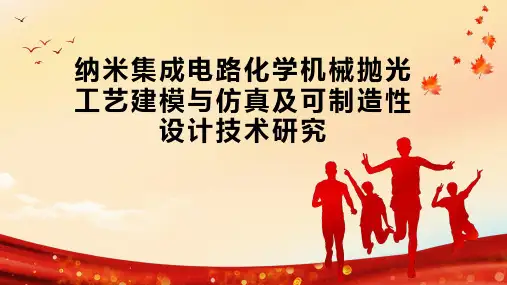 纳米集成电路化学机械抛光工艺建模与仿真及可制造性设计技术研究