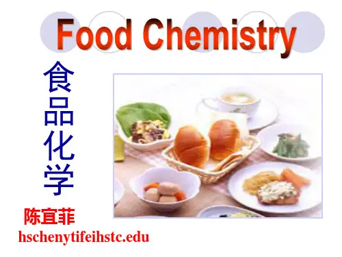 食品化学绪论-PPT课件