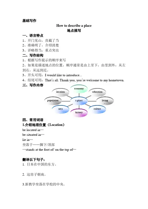 地点介绍基础写作