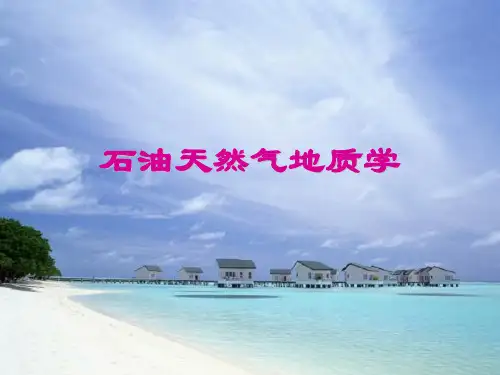 第一章 石油、天然气、油田水的成分和性质