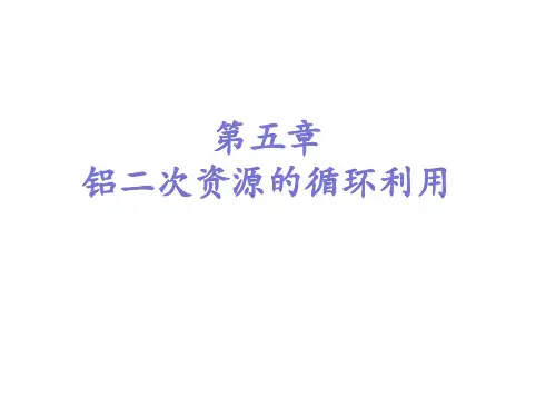 第五章 铝的循环利用