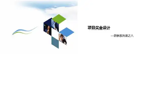 薪酬设计课件8：项目奖金设计