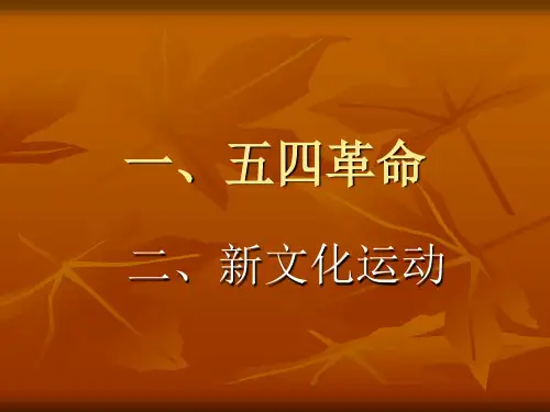 中国近代史纲要 ppt