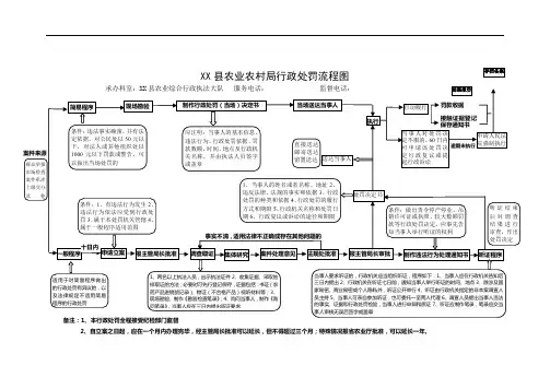 县农业农村局行政处罚流程图【模板】