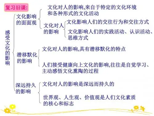 2.2文化塑造人生(共19张PPT)