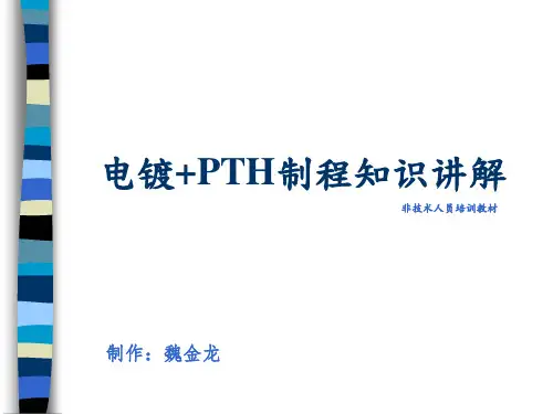电镀(PTH)制程讲解