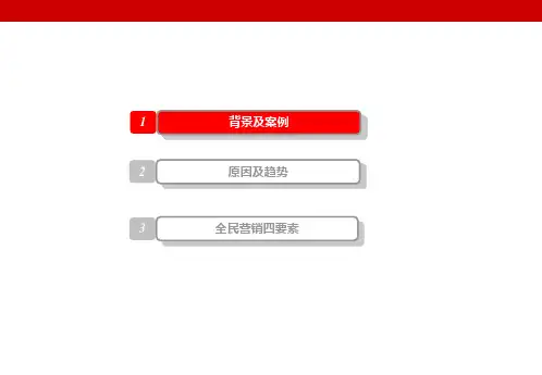 全民营销案例与技巧分享