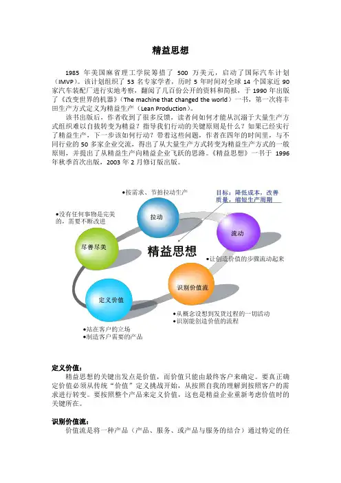 精益思想介绍