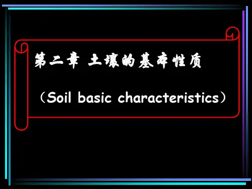 土壤性质(水文)