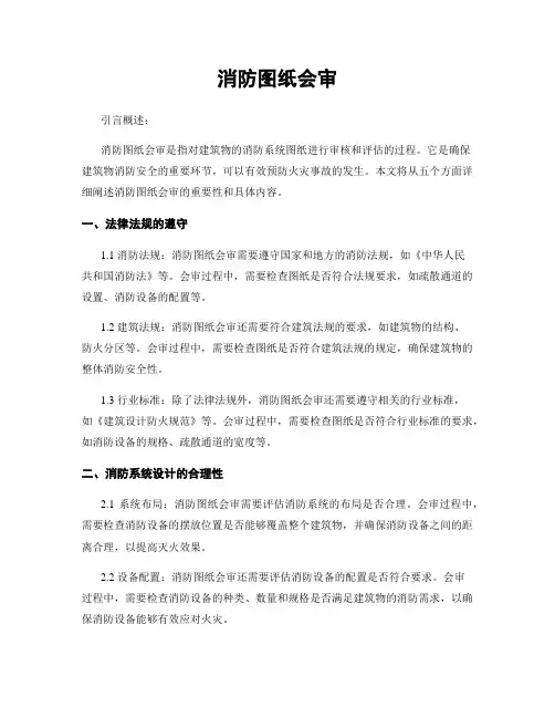 消防图纸会审