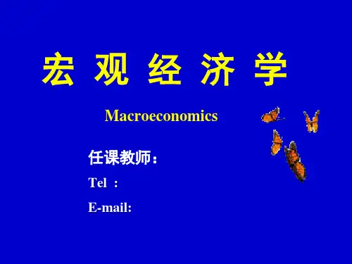宏观经济学,高鸿业12-国民收入核算