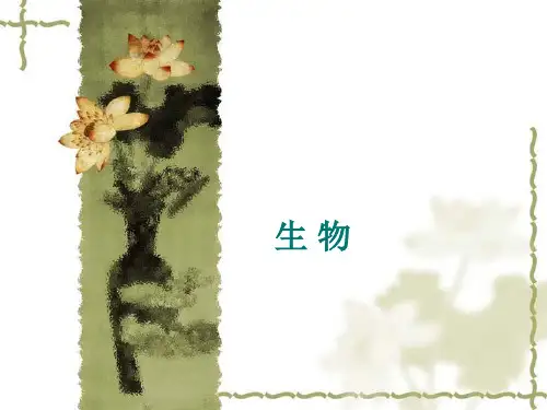 生物膜的流动镶嵌模型