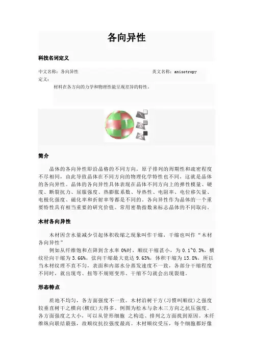 各向异性