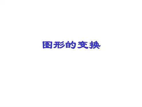 六年级数学图形的变换