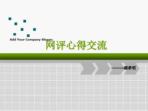 网评写作方法与技巧..