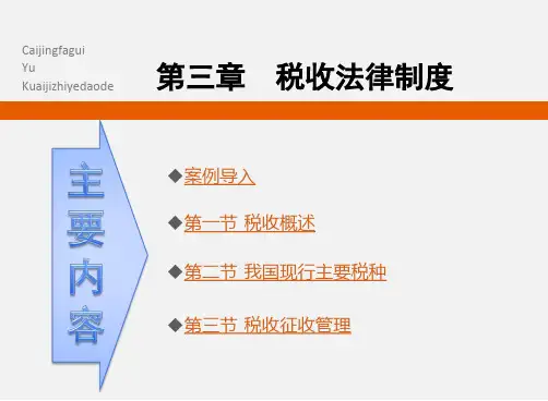 《财经法规与会计职业道德》课件 第三章