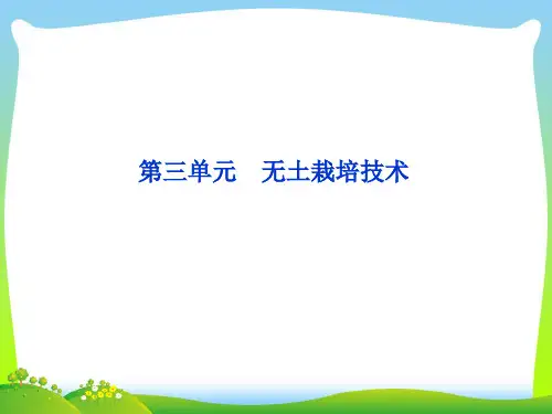 无土栽培技术-课件